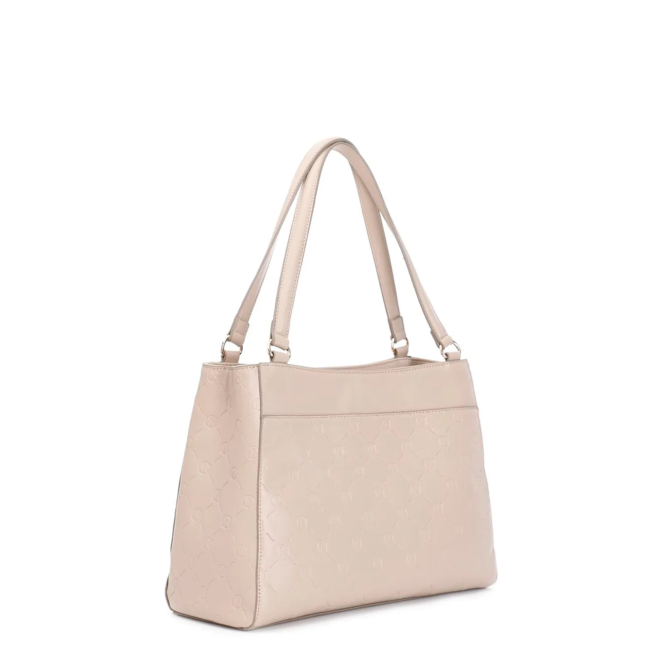 CafèNoir Shopping Tortora Logo All Over con Tasche