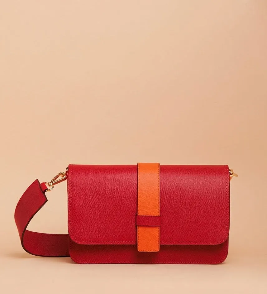 Figus Sophie Big Bag borsa pelle bicolore