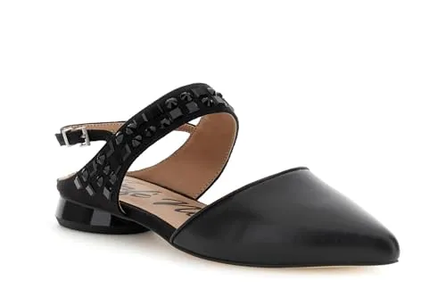 CafèNoir Slingback Nappa slingback nero 36 strass