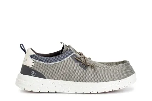 CafèNoir Scarpe da Barca Uomo in Canvas Navy