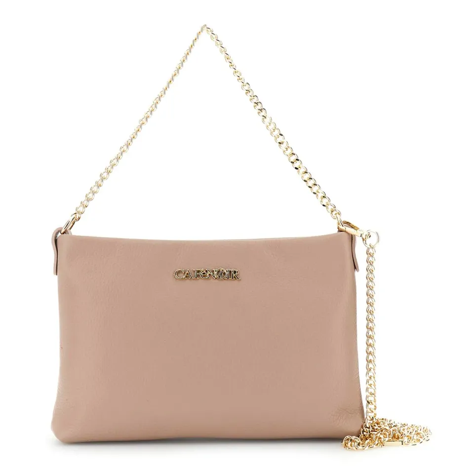 CafèNoir pochette pelle dollaro catena tracolla sera