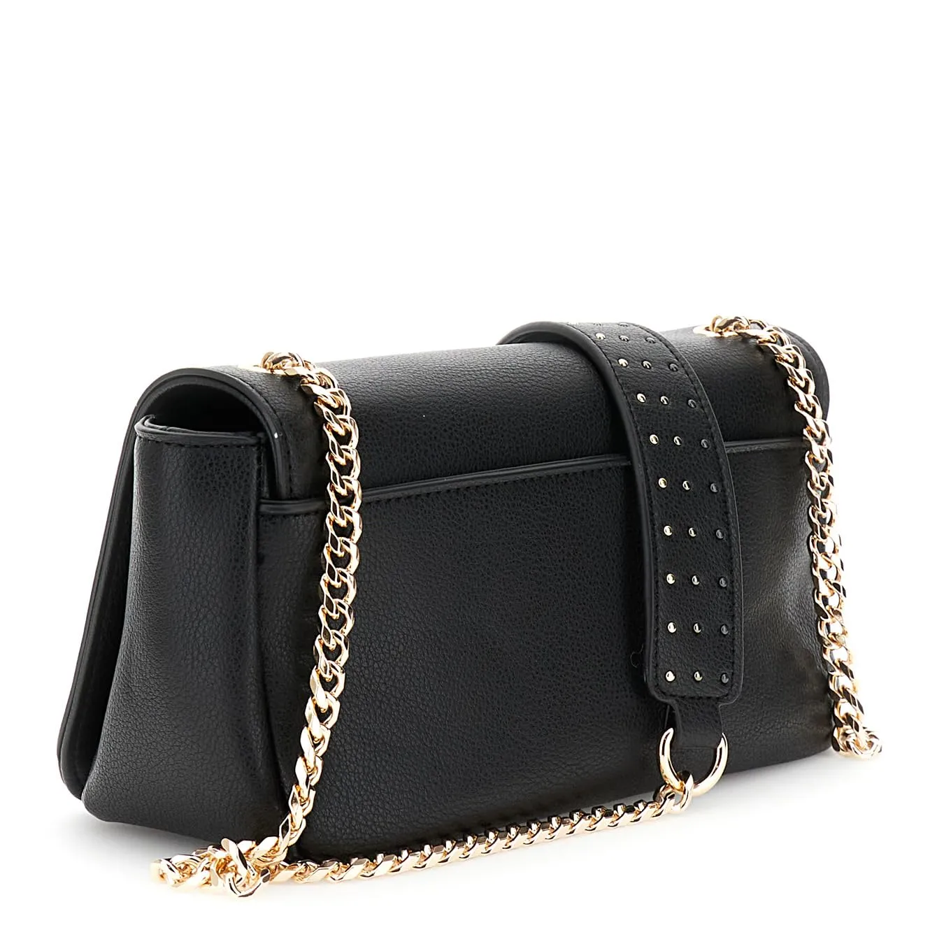 CafèNoir Tracolla Pattina Borchie Borsa a Tracolla Nera