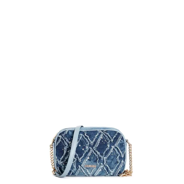 CafèNoir Camera Bag Denim Jeans Catena