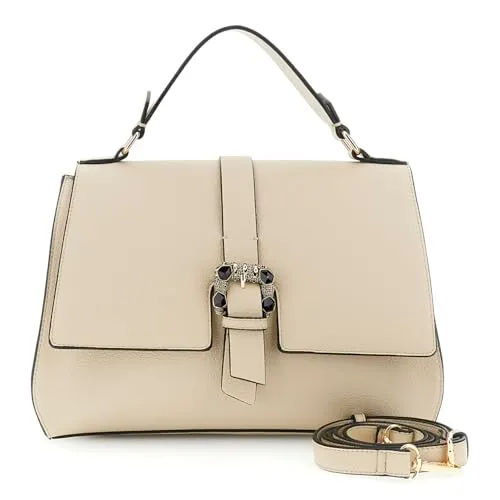 CafèNoir Mano Fibbia Gioiello Borsa Sabbia