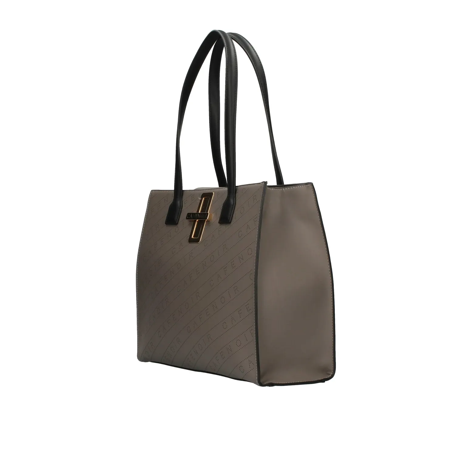 CafèNoir Bauletto Pattern Laserato Donna Taupe