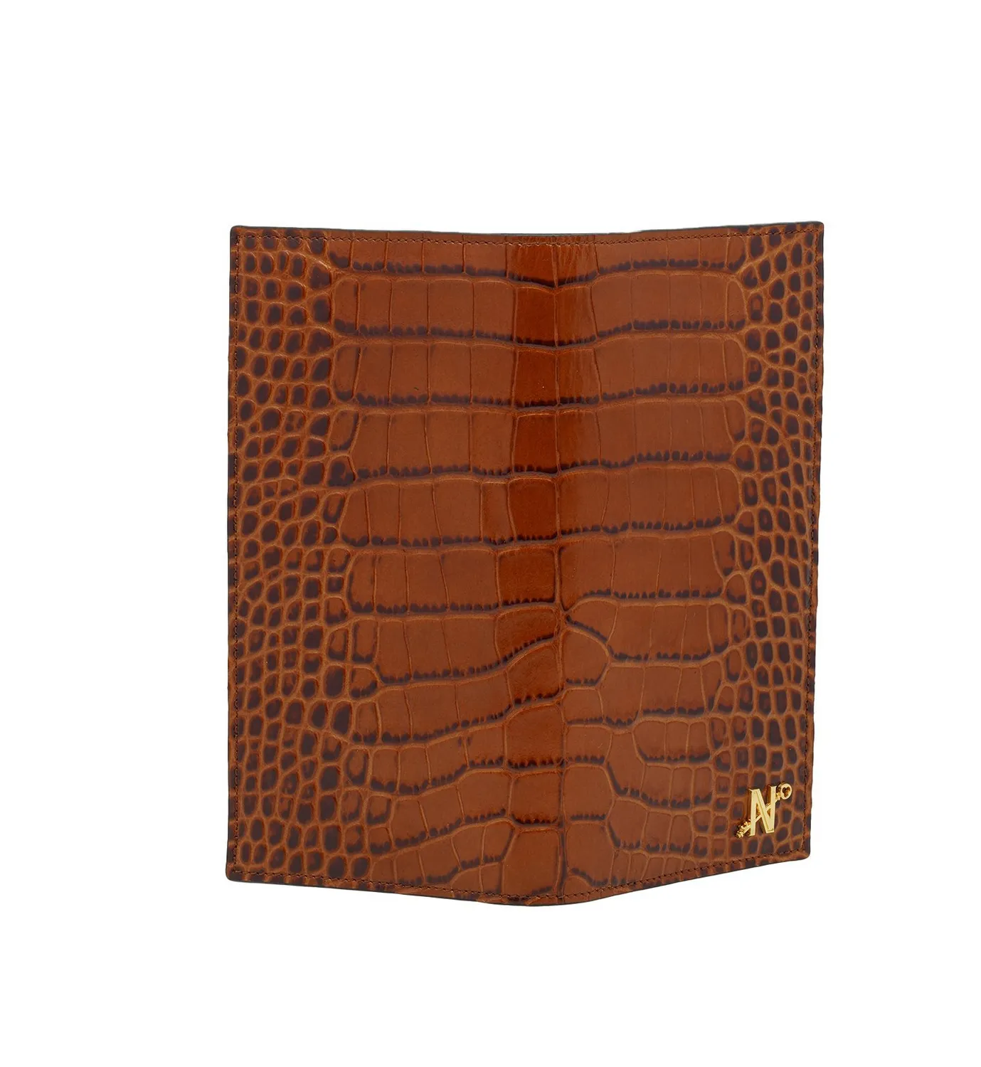 Cardinal Milano Cognac portafoglio vitello stampa cocco