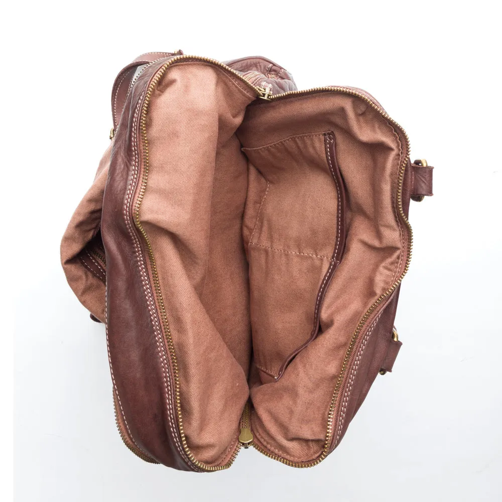 La Via Firenze V134 zaino pelle porta PC conciata