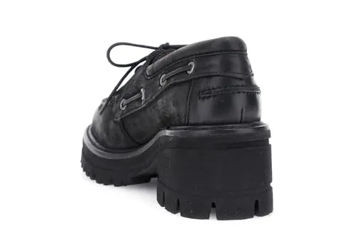 CafèNoir Mocassini Donna Nabuk Carrarmato Tacco 5,5 cm 39