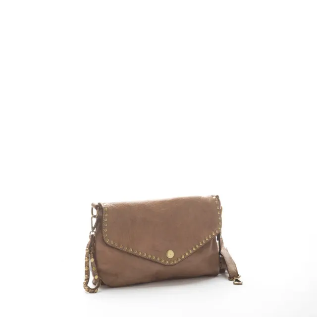 La Via Firenze Butter V082 L tracolla pelle donna borchie