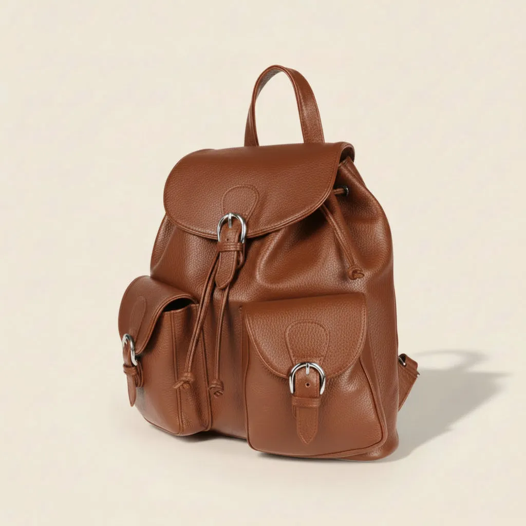 Figus 2t Eco zaino similpelle nero cuoio