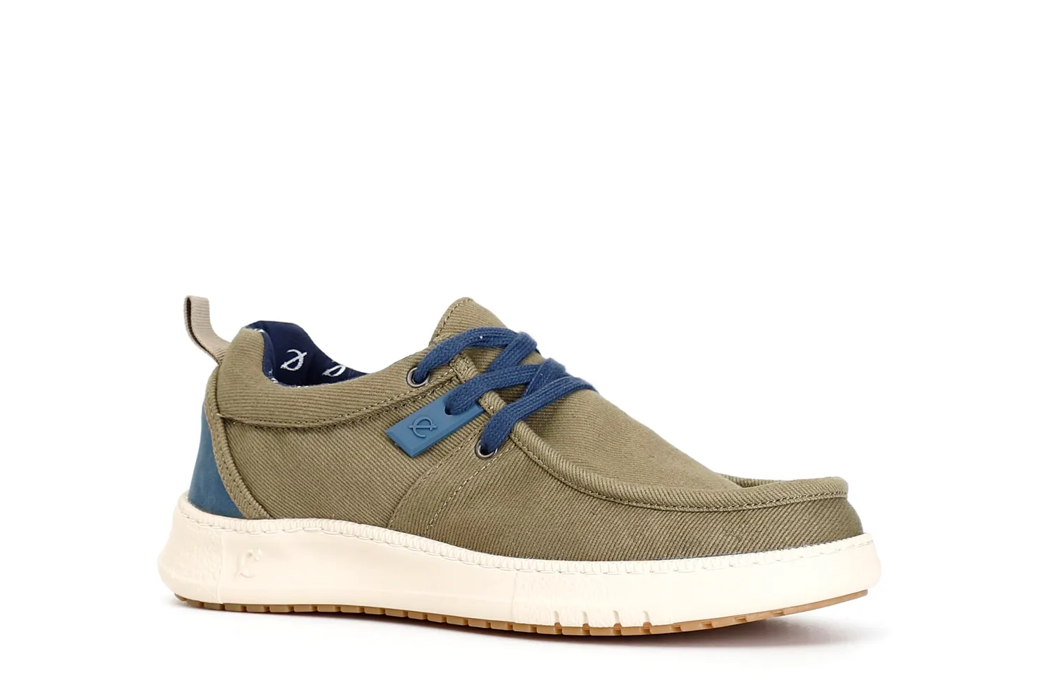 CafèNoir Scarpe Uomo Allacciate Tessuto Suola 3 cm