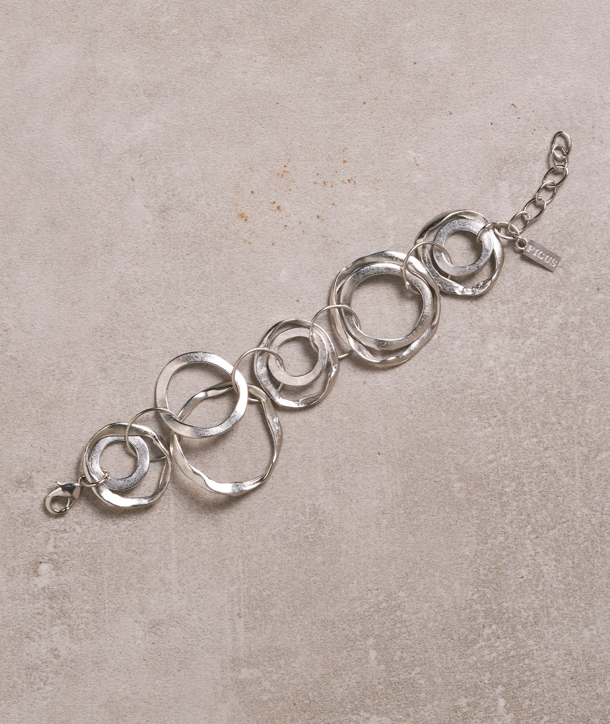 Figus Bea bracciale argento fatto a mano Milano