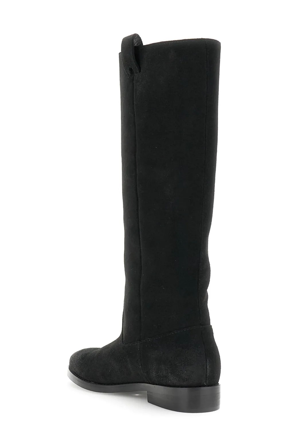 CafèNoir Stivali Donna Scamosciato Nero Tacco 2,7 cm