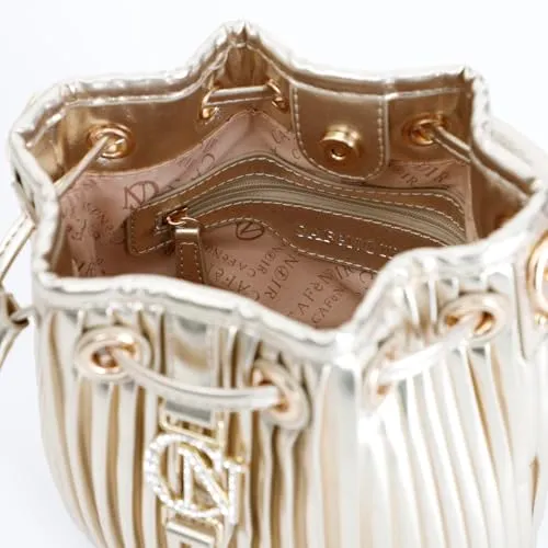 CafèNoir Secchiello Coulisse Plissè bauletto oro