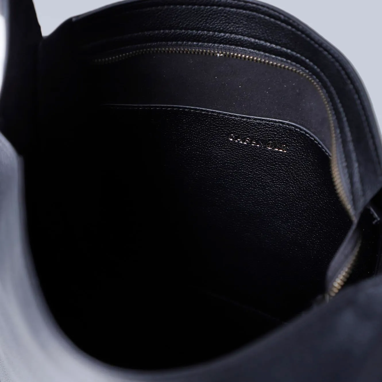 CafèNoir Sacca Morbida Nera Borsa Donna Lettering