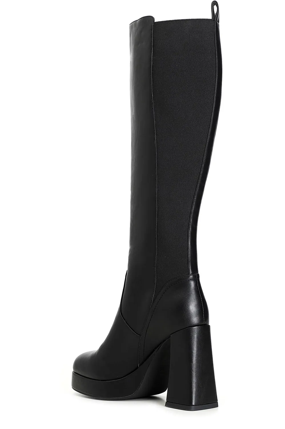 CafèNoir Stivale Donna con Elastico Nero
