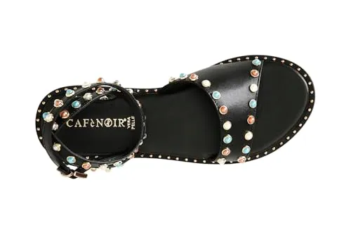CafèNoir Sandali Asimmetrici Pelle Nero 39