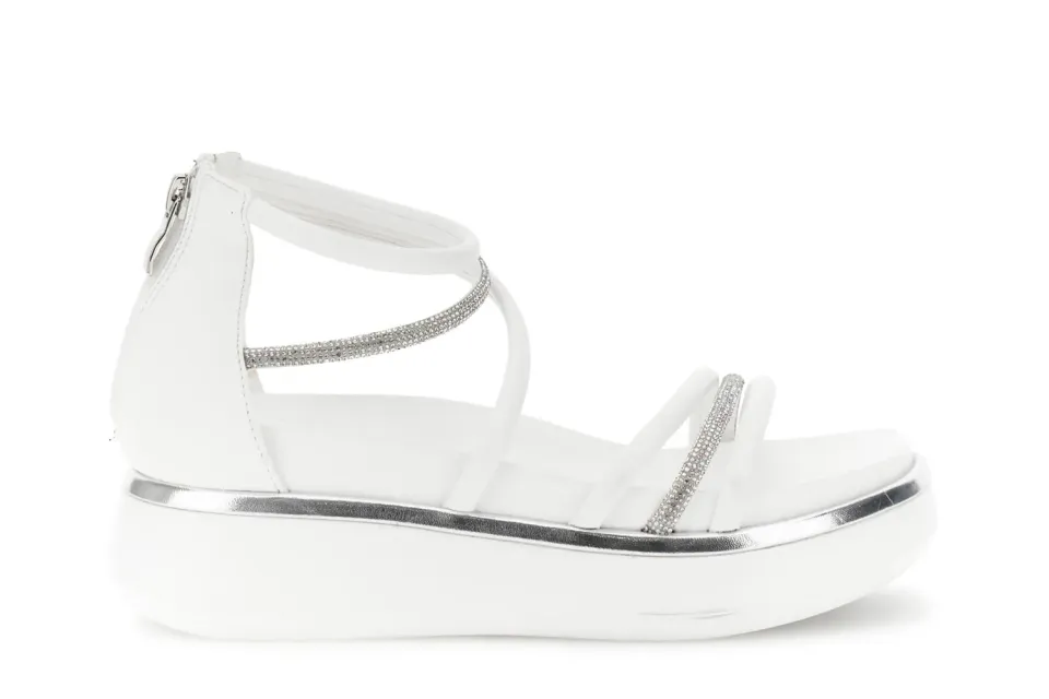 CafèNoir Sandali Asimmetrici Donna Bianchi 39