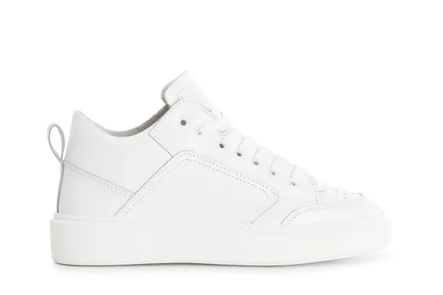 CafèNoir Sneakers Uomo Pelle Allacciate Bianche