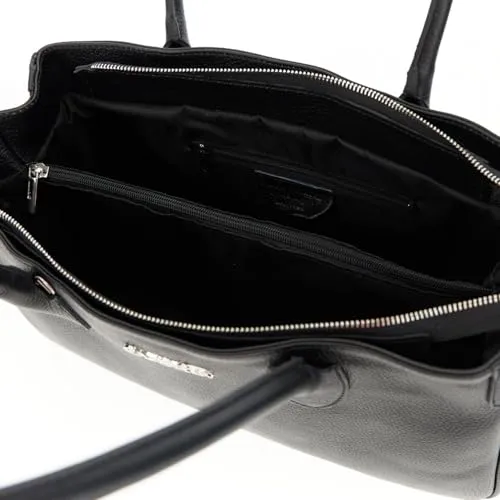 CafèNoir Shopping Bag Pelle Martellata Tracolla