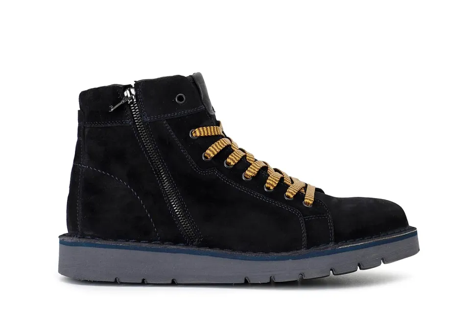 CafèNoir Tronchetto Uomo Camoscio Blu 42 EU
