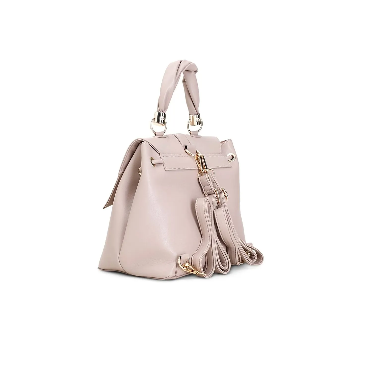 CafèNoir Zaino Pieghe Morbide Beige semirigido