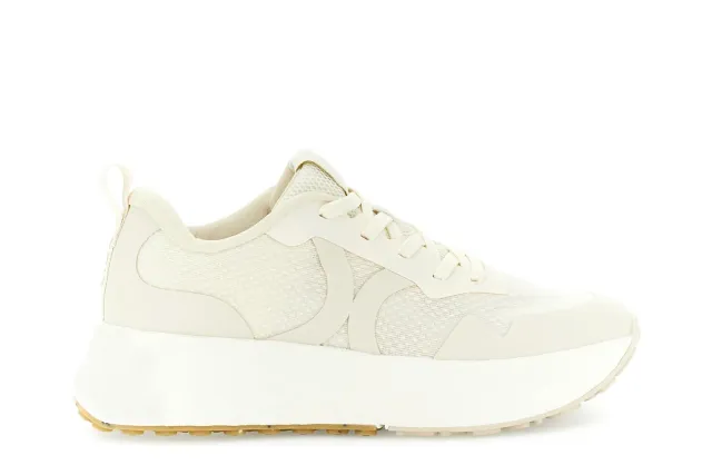 CafèNoir Sneakers in Tessuto Donna Bianco Cipria 36 EU