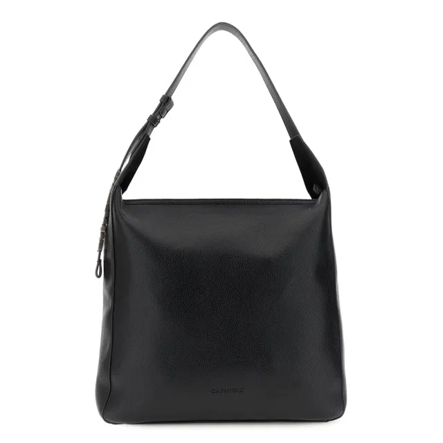 CafèNoir Sacca Morbida Nera Borsa Donna Lettering