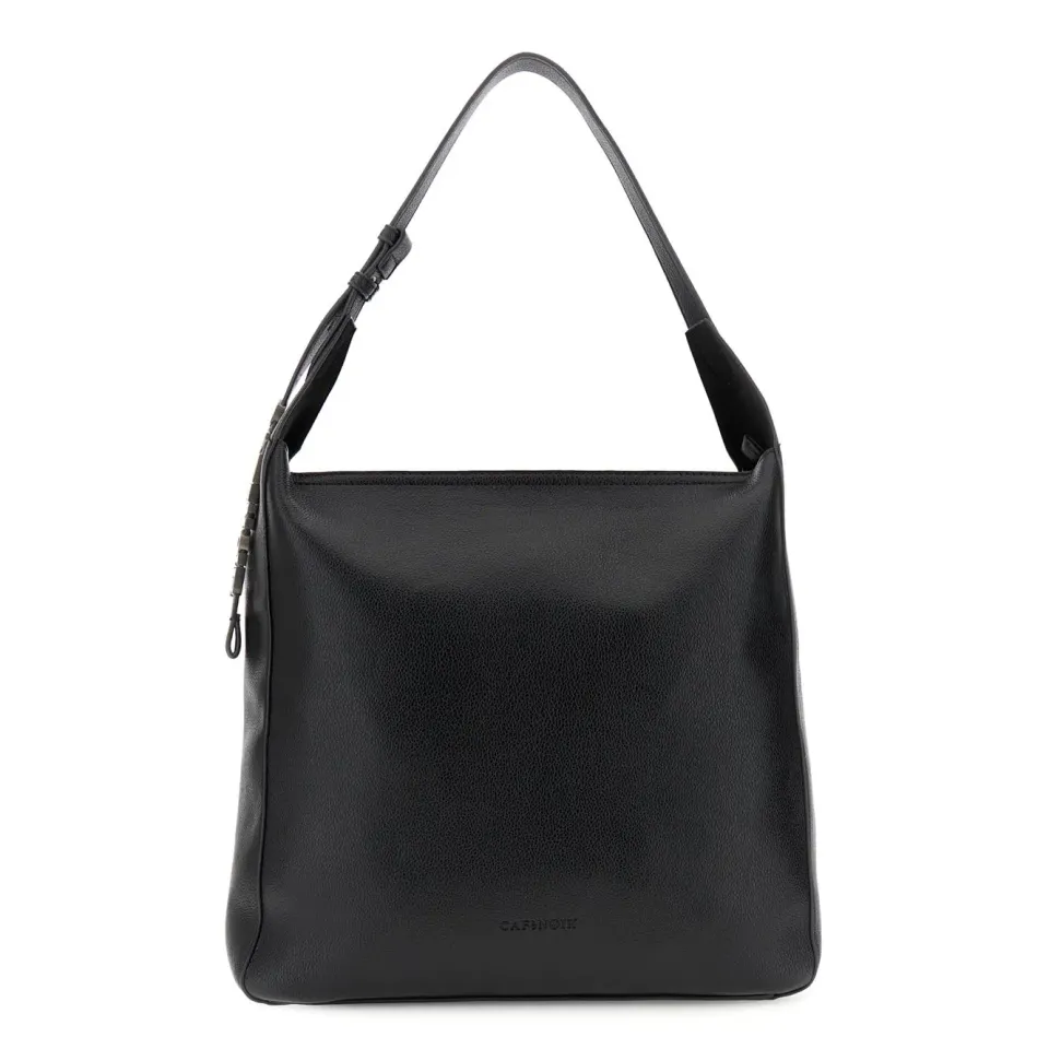 CafèNoir Sacca Morbida Nera Borsa Donna Lettering