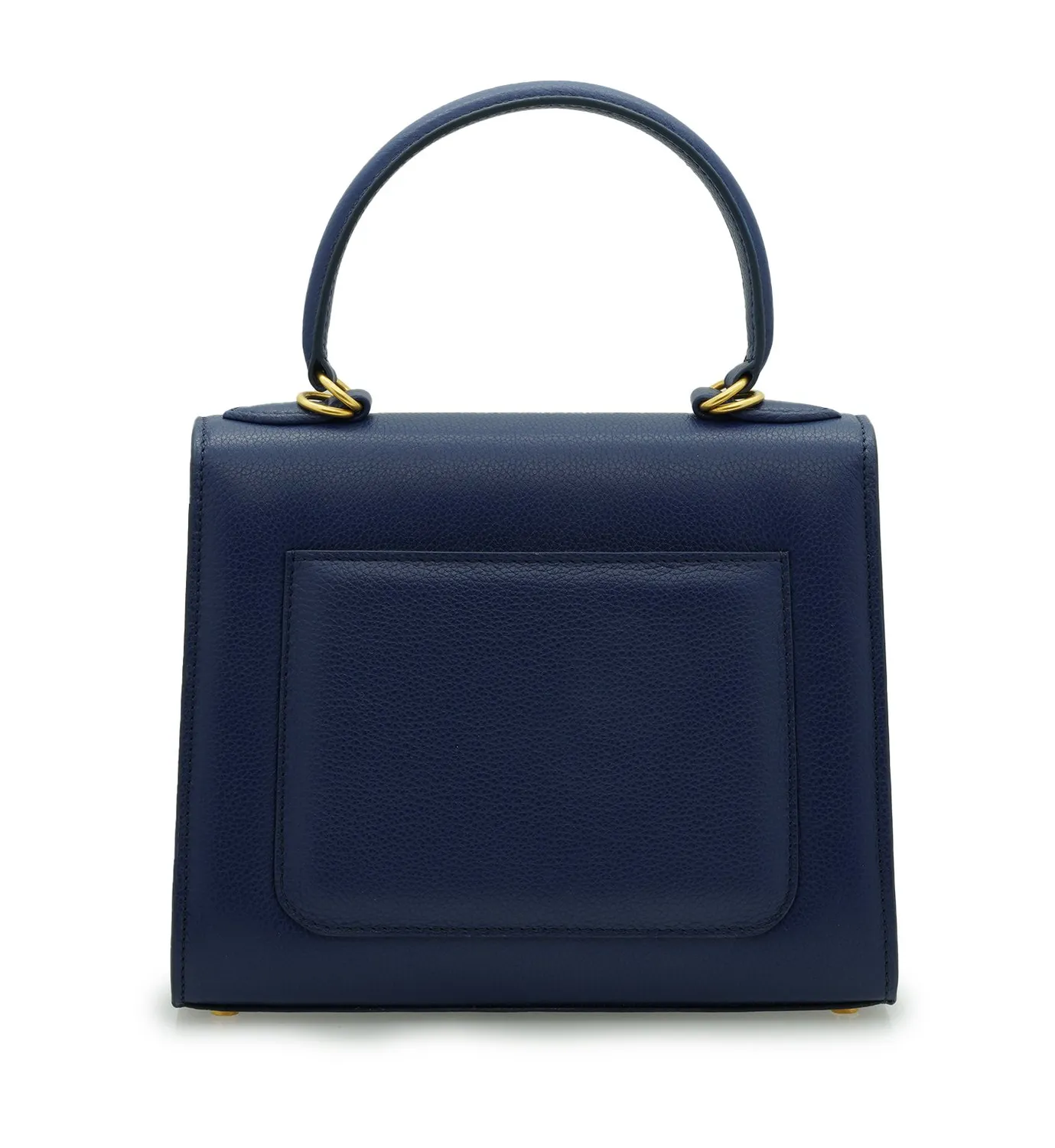Cardinal Milano First Lady Blue Textured borsa blu martellata