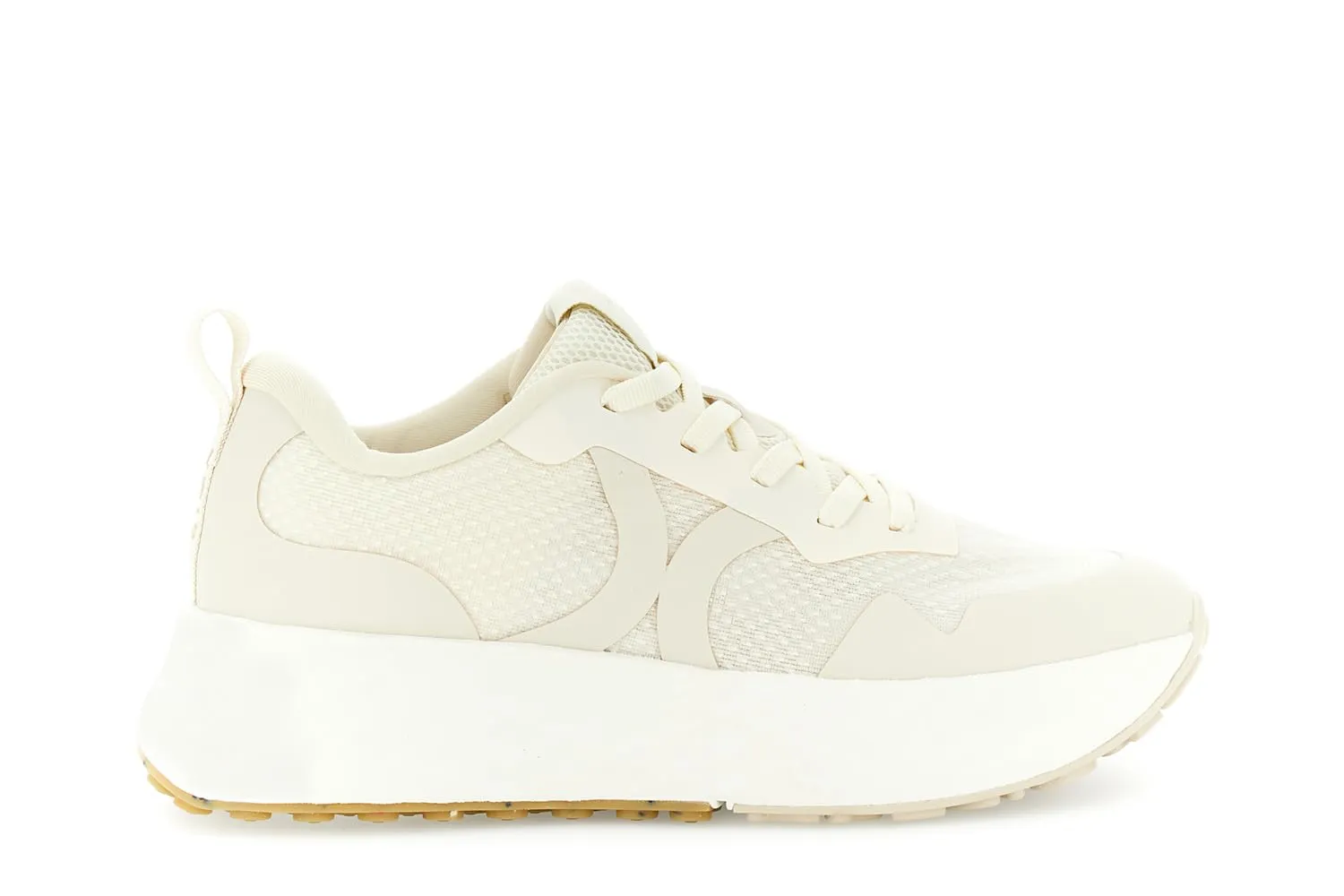 CafèNoir Sneakers Tessuto Donna Bianco Cipria