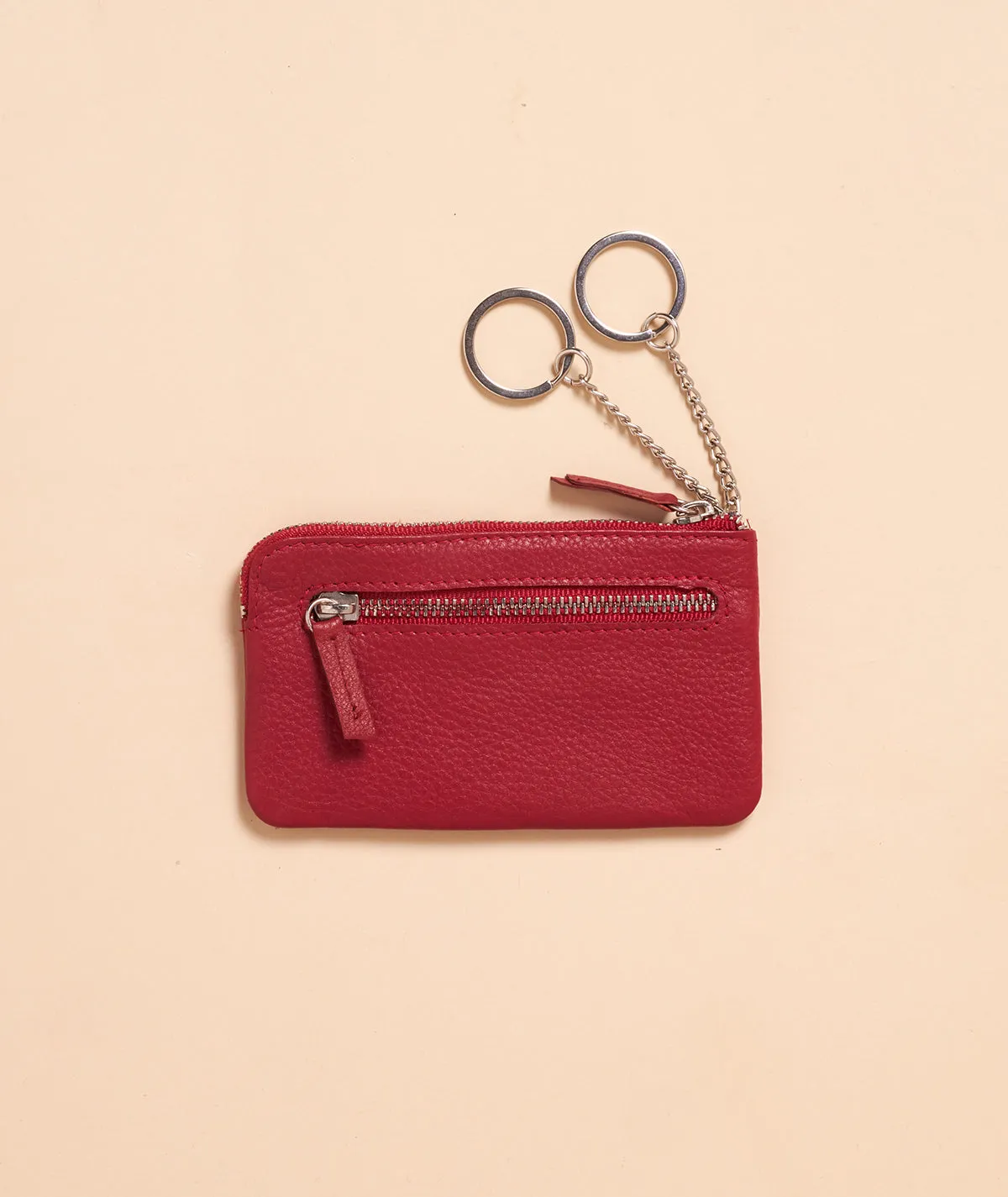 Figus 660 portachiavi con zip arancione
