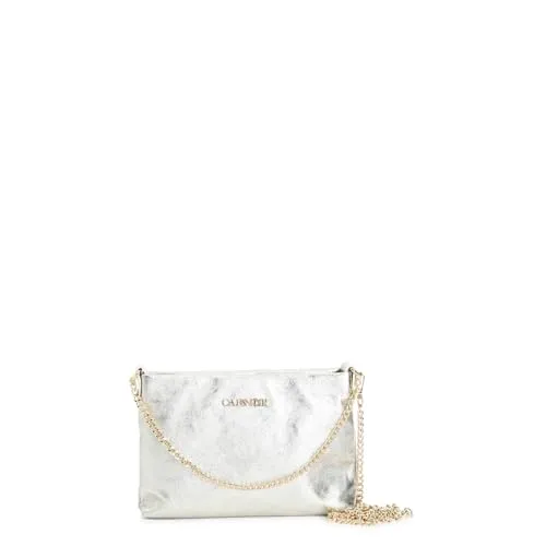 CafèNoir Pochette Laminata Doppia Tracolla Catena