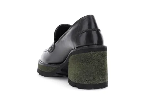 CafèNoir Mocassini Donna Pelle Nero Taglia 39 Tacco 9 cm