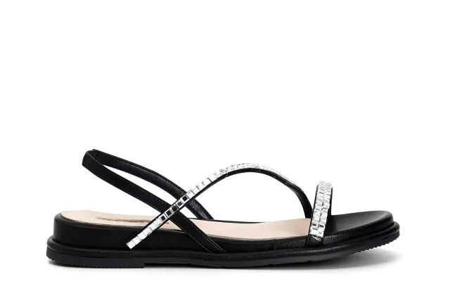 CafèNoir Sandali Asimmetrici Donna Multistrass Sera