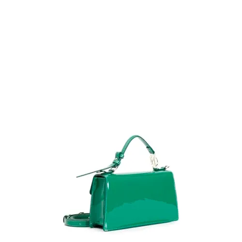 CafèNoir Borsa a Spalla Vernice Verde Minibag Rigida