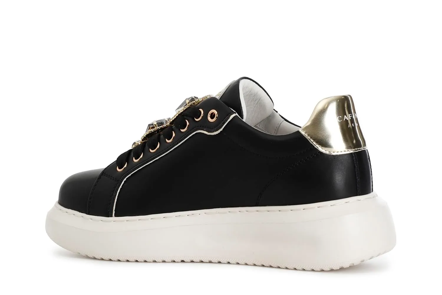 CafèNoir sneakers donna pelle bianco bordeaux 39 EU