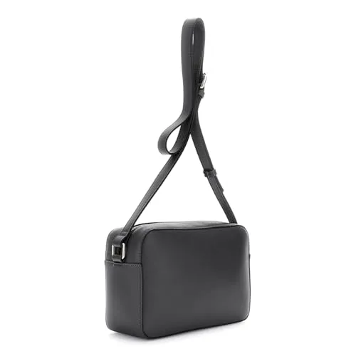 CafèNoir Camera Bag Saffiano Nera Charms Multicolor