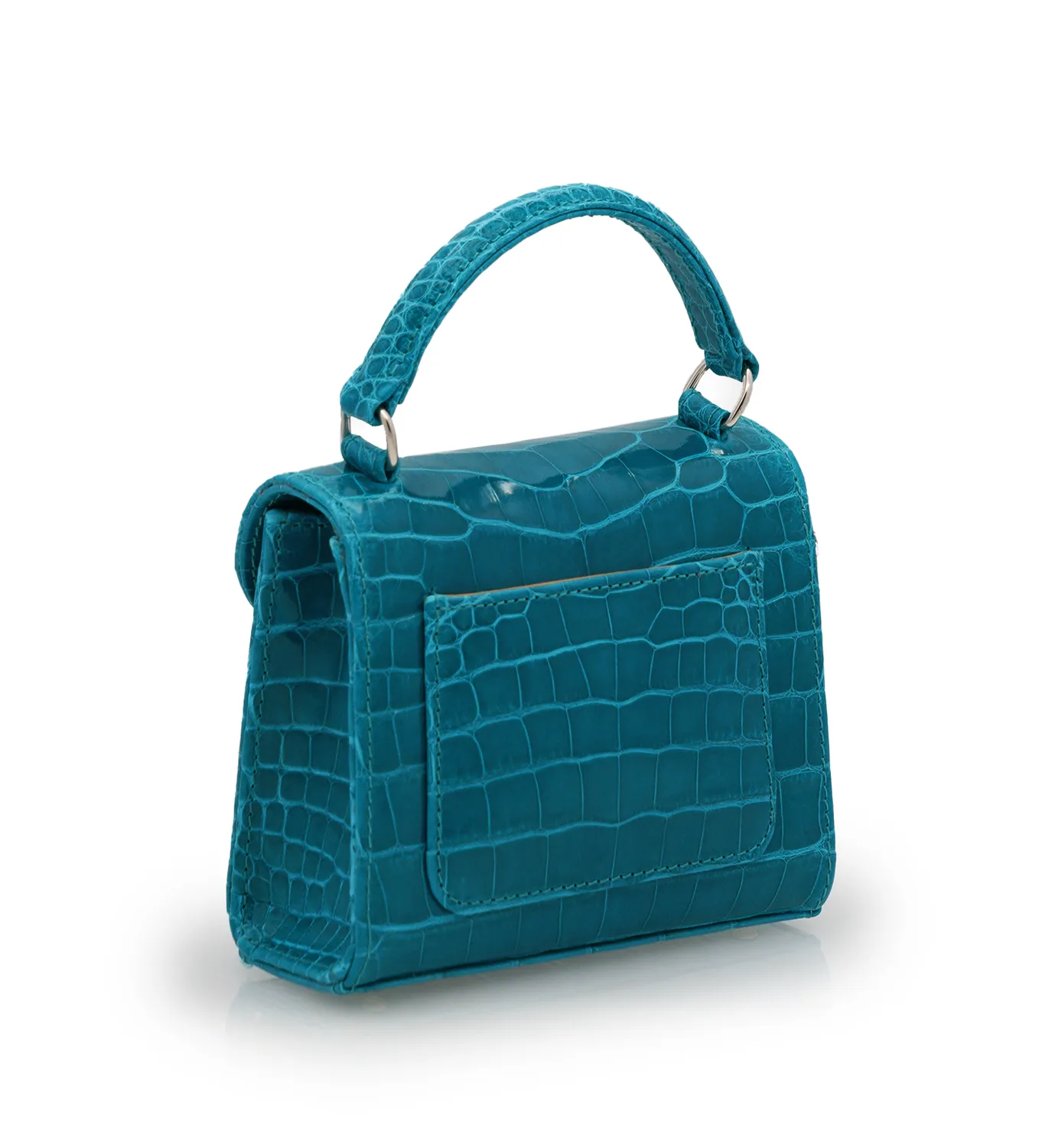 Cardinal Milano First Lady Micro borsa alligatore 13 cm