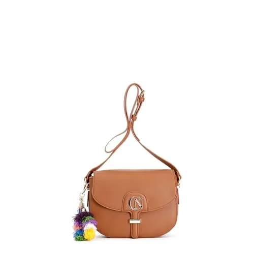 CafèNoir Pattina Borsa Spalla Donna Cuoio Calamita