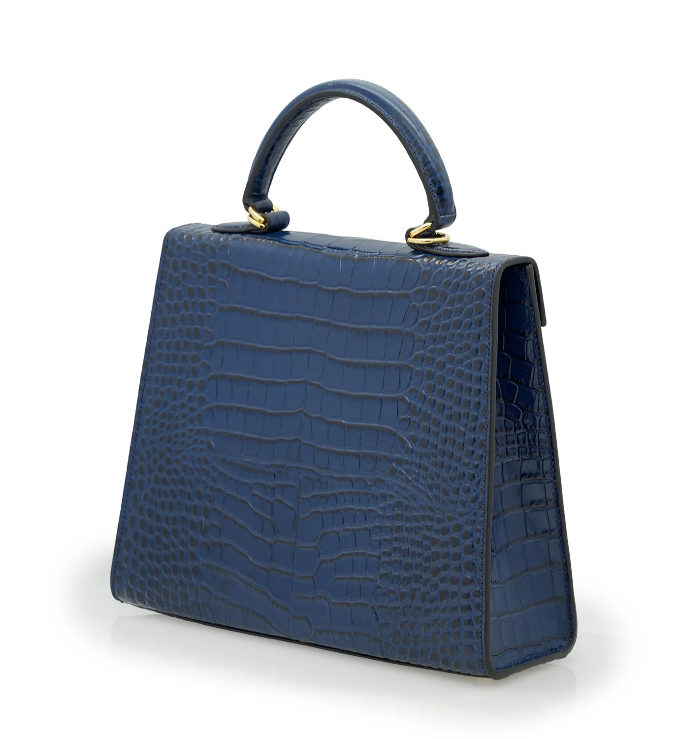 Cardinal Milano Lady Cardinal Blue Night borsa pelle stampa cocco blu