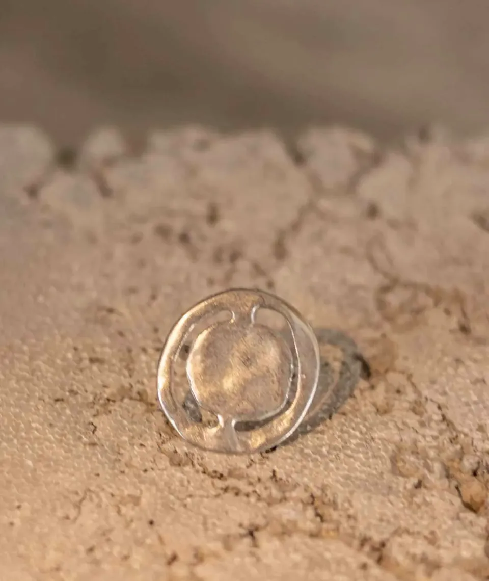 Figus Polo anello argento regolabile etrusco