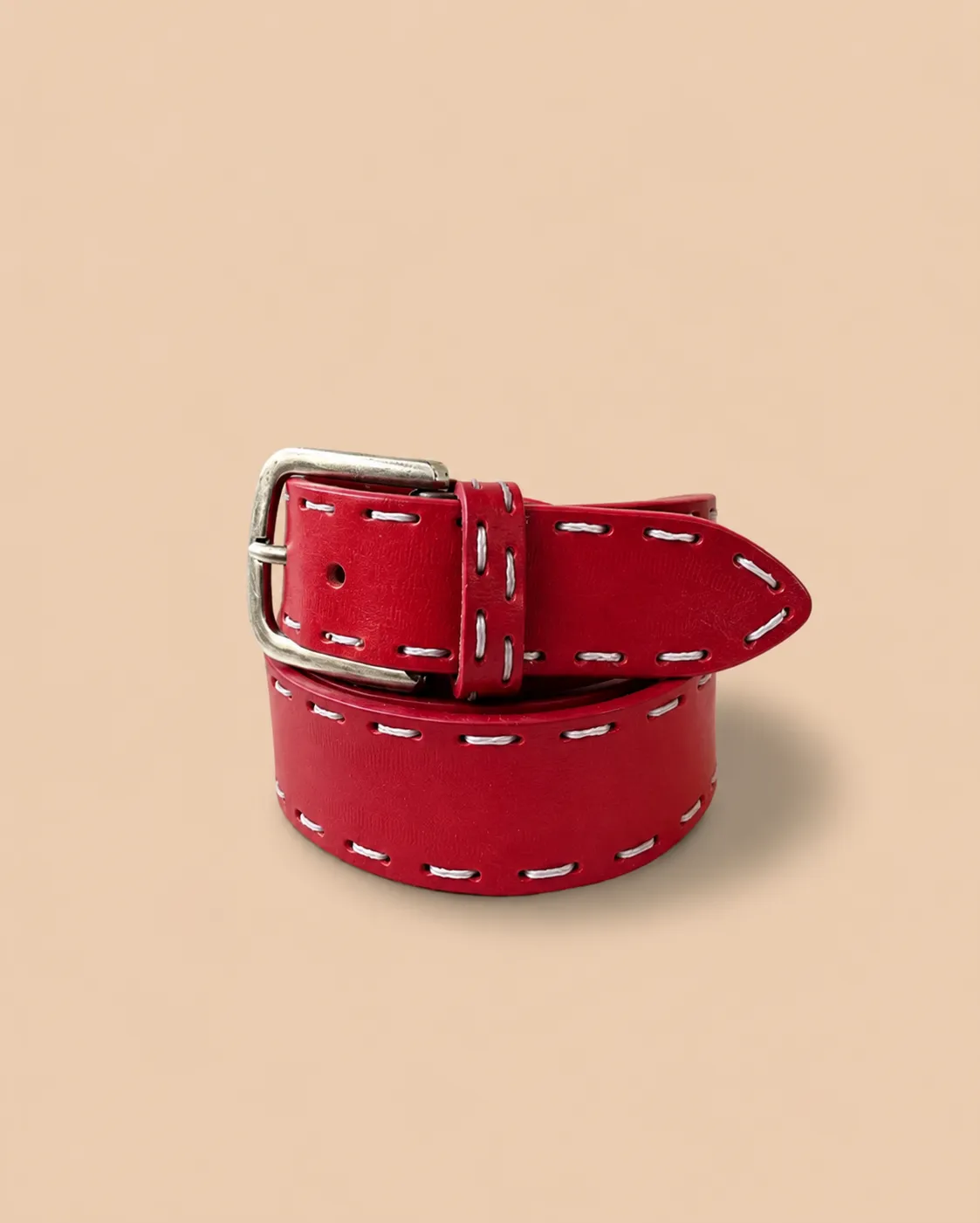 Figus cintura uomo classica marrone cuoio 95-110